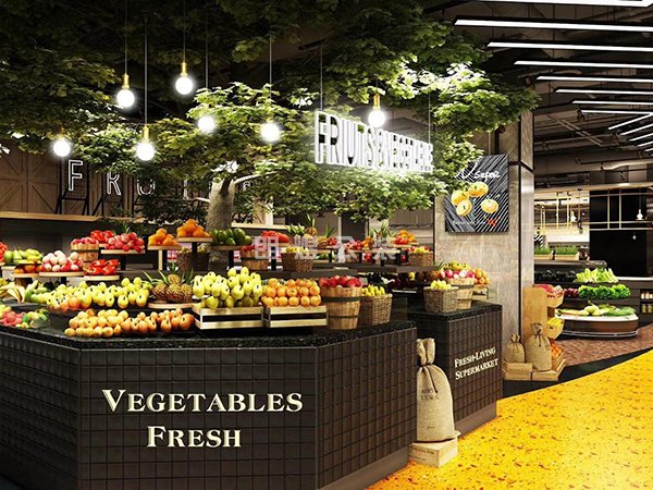 成都200平米生鮮超市如何設計？裝修預算