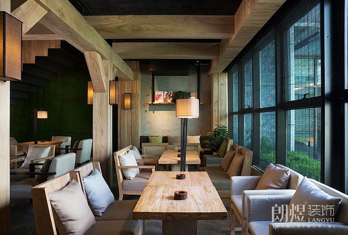 萬(wàn)科魅力之城餐飲店鋪裝修效果圖