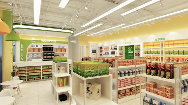 100平便利店裝修設(shè)計效果圖