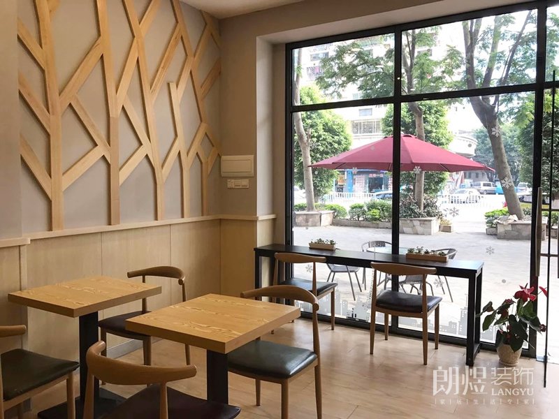 水果奶茶店門(mén)頭效果圖