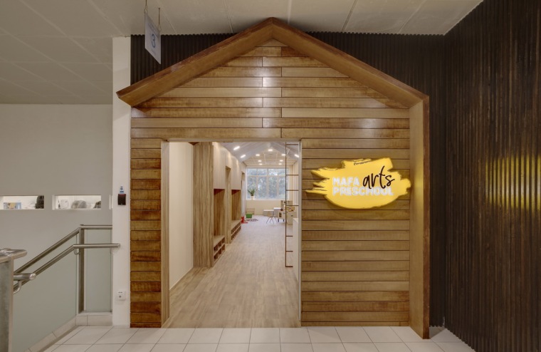 培訓機構入口背景墻效果圖