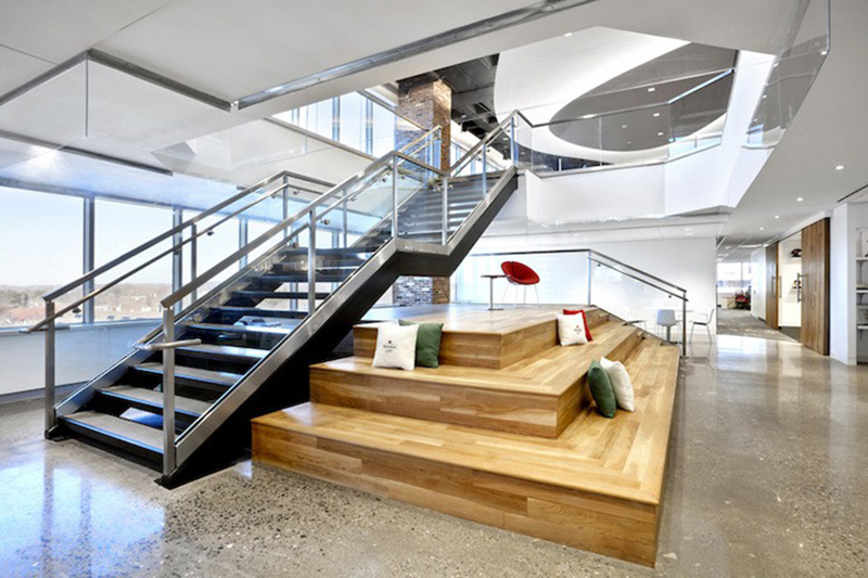 loft辦公室設計效果圖