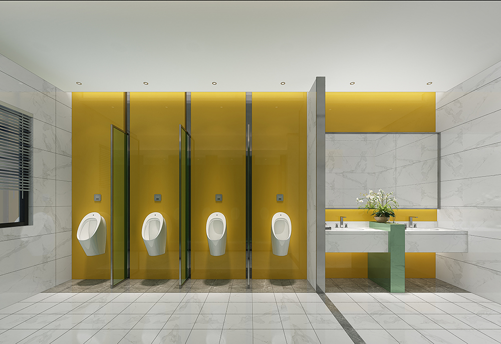 寫字辦公樓洗手間裝修設(shè)計效果圖