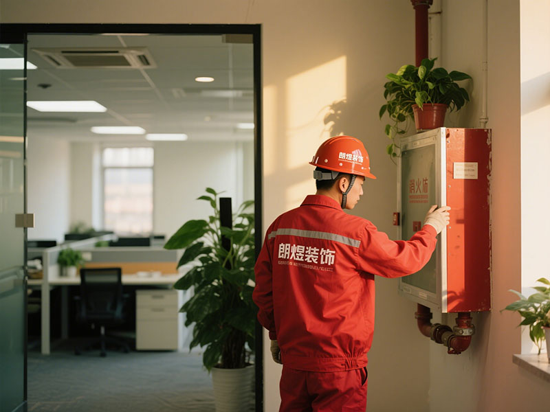 辦公室裝修工地消防驗收檢查